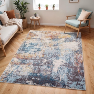 Livabliss Teppich SARASOTA, rechteckig, Höhe: 13 mm, Modern Marmor Design, Wohnzimmerteppich, Schlafzimmer