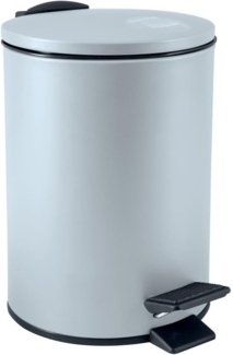 Treteimer Adelar - Eisblau matt 5 Liter