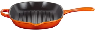 Le Creuset Grillpfanne oval Signature 32 cm Ofenrot - Orange - 29 bis 32 cm