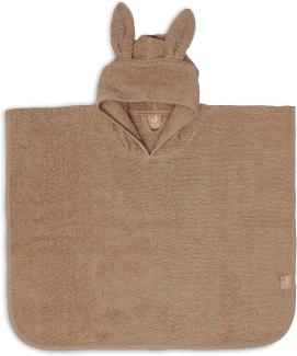 Jollein Badeponcho Biscuit Braun cognac