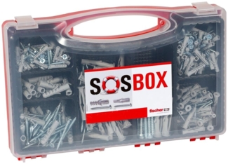fischer SOS-Box S / FU + S 533629 Universaldübel-Sortiment, 210 St.