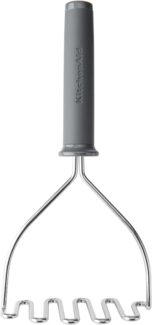 KitchenAid Soft Grip Kartoffelstampfer - Holzkohle Grau