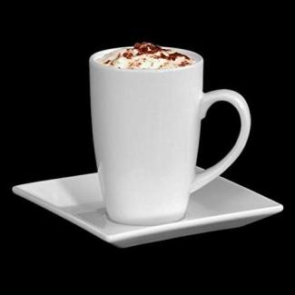 Holst Porzellan Set Trinkbecher mit eckiger Unteren 2-tlg.