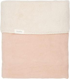 Koeka Oddi Teddy Babydecke Rosa Salt Rosa