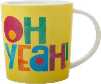 Maxwell & Williams DX1077 Becher 380 ml BE KIND Oh Yeah, Porzellan, in Geschenkbox