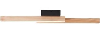 Brilliant AG Leuchten G99071-76 LED Deckenleuchte Arion Schwarz Holz 3000K