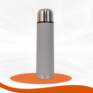 Thermosflasche Becher Ausgießer Edelstahl 750ml Thermokanne Isolierflasche Kann Pearl
