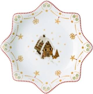 Hutschenreuther Sternschale 25 cm Christmas Love