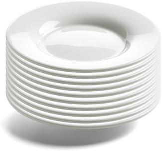 Untertasse zur Suppentasse stapelbar 385 ml ROUND von Maxwell & Williams / Unterteller