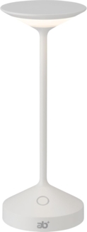 ab+ by Abert Tempo Mini tragbare Tischleuchte weiss