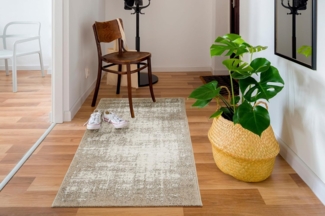 Andiamo Teppich Campos beige, 67 x 140 cm