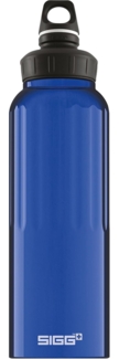 Sigg Trinkflasche Wide Mouth Traveller Dark Blue 1,5 L