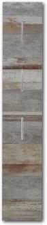 Garderobenpaneel MATEO 31 cm Driftwood Nachbildung mit 3 Haken