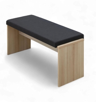 Stella Trading INA Sitzbank in Artisan Eiche Optik FSC-Zertifiziert - Moderne Esszimmerbank für Ihren Wohn- & Essbereich - 126 x 49 x 40 cm (B/H/T)
