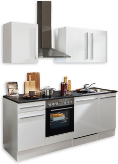 BASIC by Balculina Küchenzeile Jazz, Breite 220 cm, wahlweise mit E-Geräten