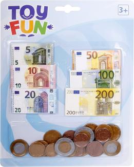 Toy Fun Eurocash Scheine und Münzen