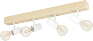 Eglo 33172 TOWNSHEND 3 braun, weiß L:63cm B:5cm