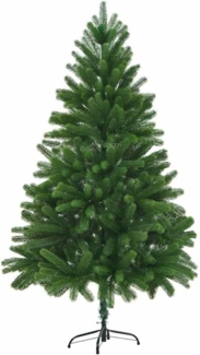 vidaXL Künstlicher Weihnachtsbaum Naturgetreue Nadeln 210 cm Grün 246400