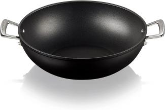 Alu Wok 32 cm Aluminium-Antihaft Le Creuset Pfanne - GasBackofen geeignet, Spülmaschinengeeignet