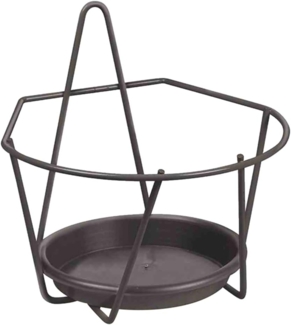 JARDIFER 330055 Wand-Blumentopfhal. Ø16cm grau