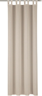 Sehlbach Schlaufenschal mit Gardinenband 135 x 245 cm creme