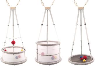 Memola - Wiege, Laufstall und Schaukel, 3 in 1