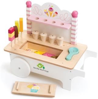 Niedlicher Eiswagen, aus Gummibaum Holz, von tender leaf toys