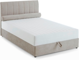 ATLANTIC home collection Stauraum- Boxbett Alicia mit Kissenrolle