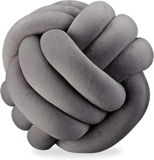 2 x Knotenkissen dunkelgrau 10036420