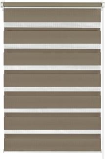 Gardinia EasyFix Doppelrollo mocca 100x150 cm