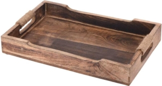 Tablett L - aus Holz - ca. 47 x 33 x 7 cm