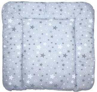 Baby Auflage Wickelauflage - Star Dunkel - 70x50 cm 70x70 cm 70x85 cm Wickeltischauflage (70x85 cm)