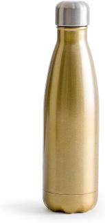 Isolierflasche goldfarben 500 ml von SAGAFORM