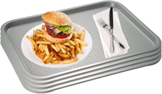 APS Tablett APS 4er Set Tablett Kunststoff GN 1/1 555 53L x 32,5B x 2H cm