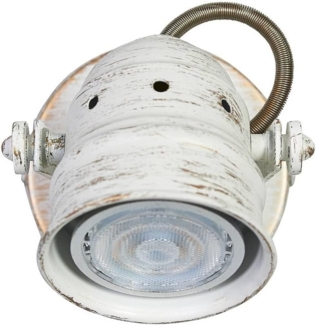 Lindby Wandleuchte Leonor, Metall, Weiß IP20, 1 x 10 W LED