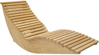 HOME DELUXE Wellenholzliege WOLGA - 60 cm