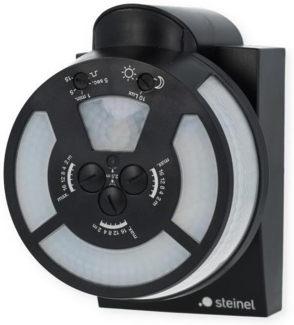 Bewegungsmelder, SensIQ, AP/FR, IP55, schwarz, STEINEL schwarz