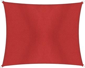 Windhager Sonnensegel Capri Rechteck, 2x3m, rot