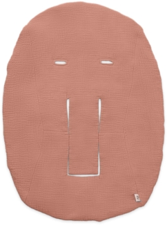 Hauck Ersatzbezug für Babywippen und Newborn Aufsätze Alpha Bouncer 2in1, Alpha Bouncer Deluxe, Alpha Bouncer Premium - Atmungsaktive Musselin Baumwolle, 85 x 74 x 0,25 cm (Cork)