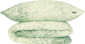 Schiesser Bettwäscheset Claire - Renforcé - 2-teilig - 155 x 220 cm - Grün