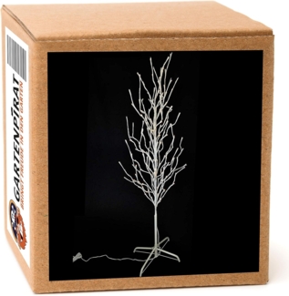 Gartenpirat LED Baum Festlicher LED-Lichterbaum Birke mit 200 warmweißen LED Lichter
