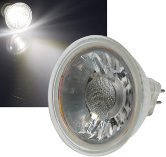 LED Strahler MR16 "H50 COB" 12V/5W 420lm 4000K Neutralweiß