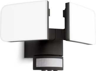 SSC-LUXon LED Außen-Wandleuchte ETHIR Außenwandleuchte mit Bewegungsmelder IP54 neutralweiß LED 230V, Neutralweiß