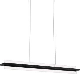 Eglo 98495 LED Pendelleuchte SPADAFORA schwarz klar, weiß L:116cm B:8cm H:110cm