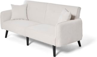 Jahnke SCHLAFSOFA Chillax DOT Cord Fine Off White