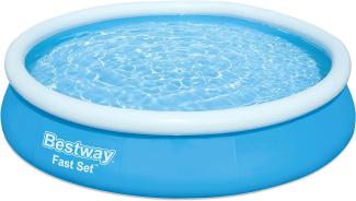 Bestway Fast Set Aufblasbarer Swimmingpool Rund 366x76 cm 57273 91602