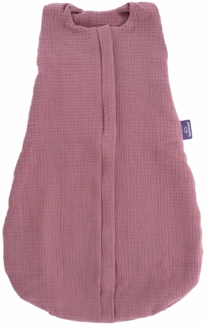 Träumeland Sommerschlafsack LIEBMICH Baumwollmusselin pflaume Größe 70