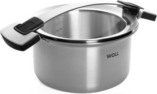 WOLL Kochtopf WOLL CONCEPT Pro - Edelstahltopf, 20cm Ø 11,5cm h, 3,5l inkl. Deckel