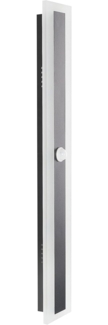 LED Außenwandleuchte SAVANE 60 cm mit Bewegungssensor Schwarz