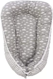 Puckdaddy 'Clara' Babynest 80x50 cm, grau